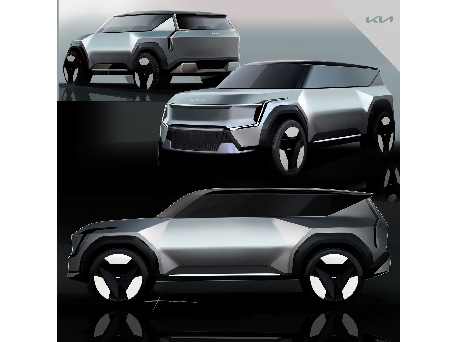 Kia Concept EV9 - Rendering