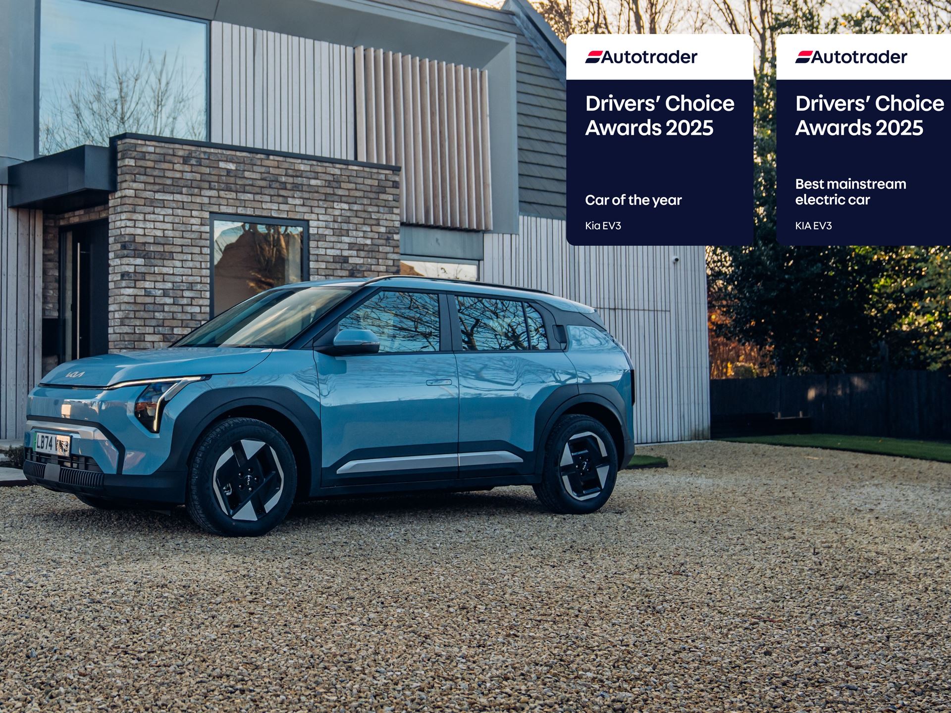 Kia EV3 wins Car of the Year at 2025 Autotrader Awards