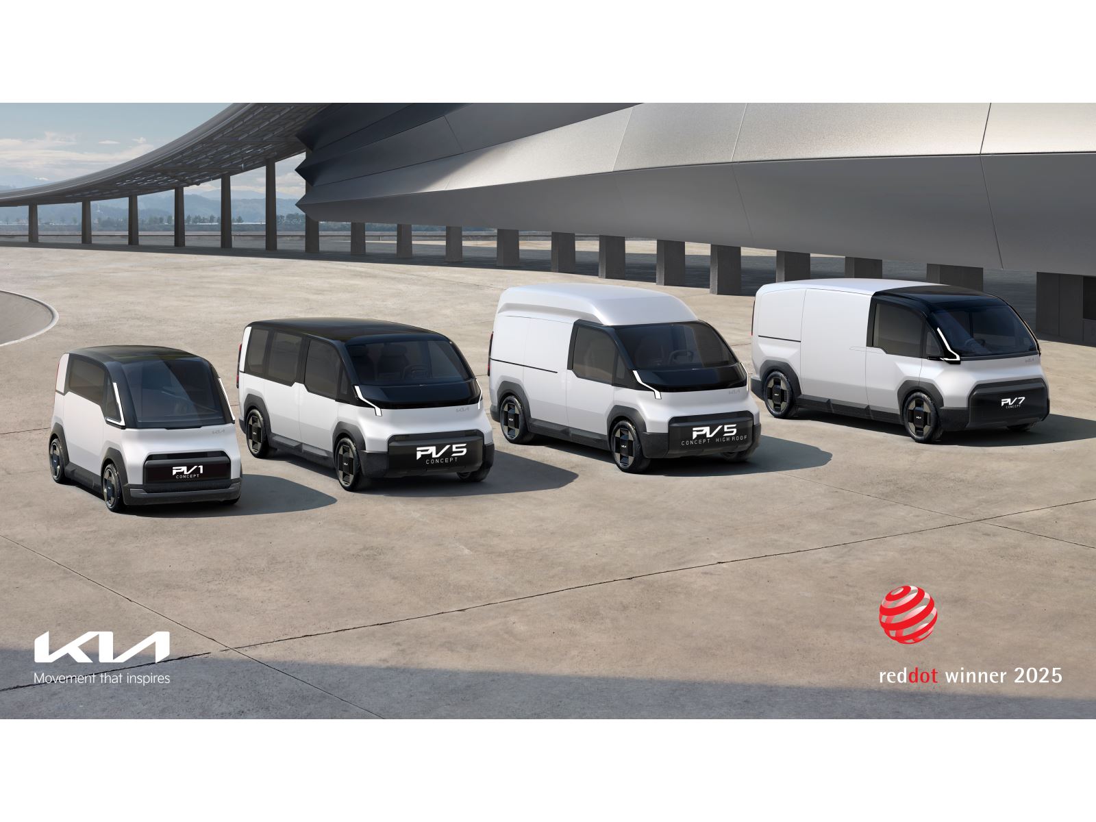Kia Concept PV1 PV5 PV7