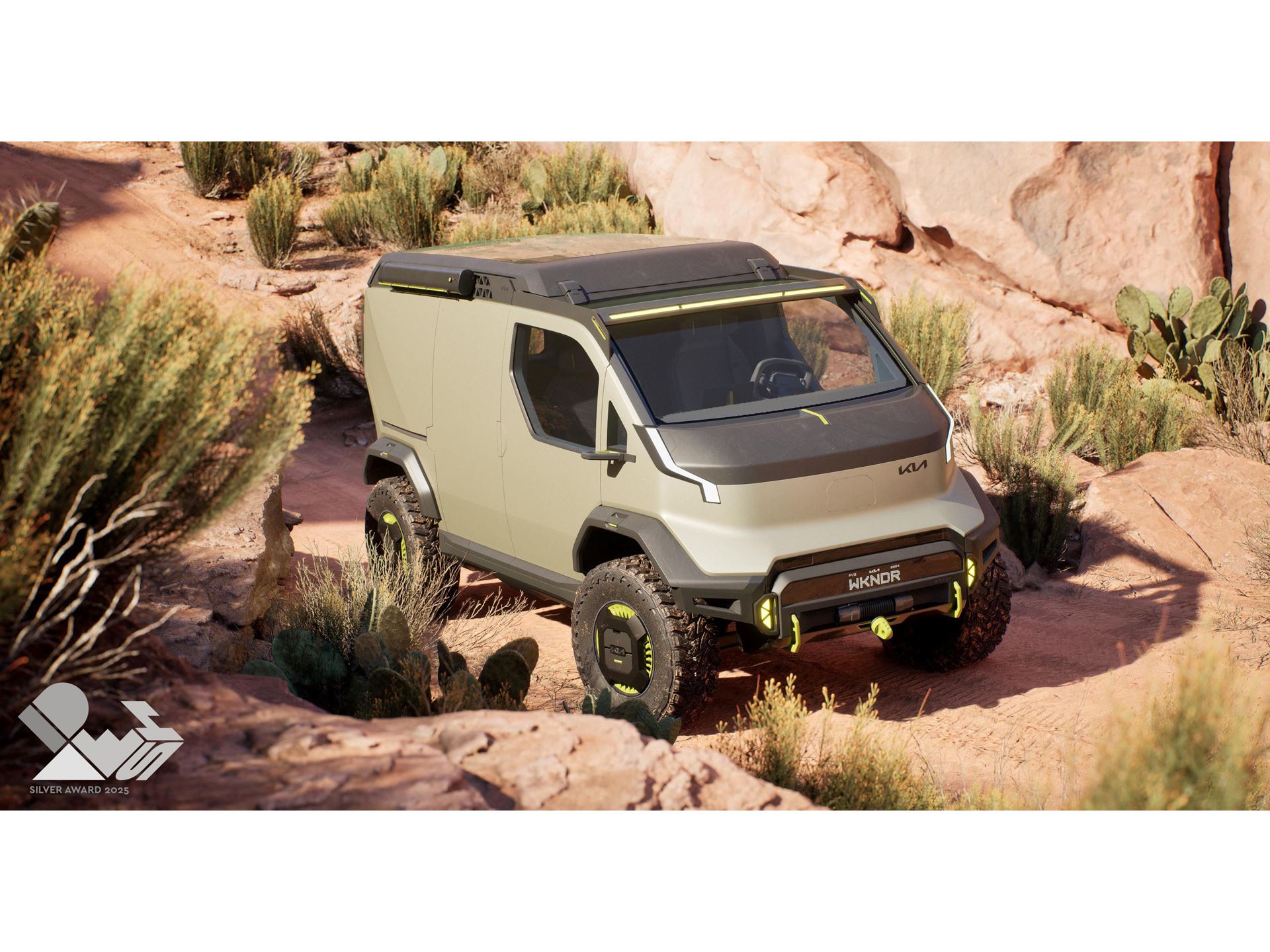 Kia PV5 WKNDR Wins Silver Award at 2025 IDEA