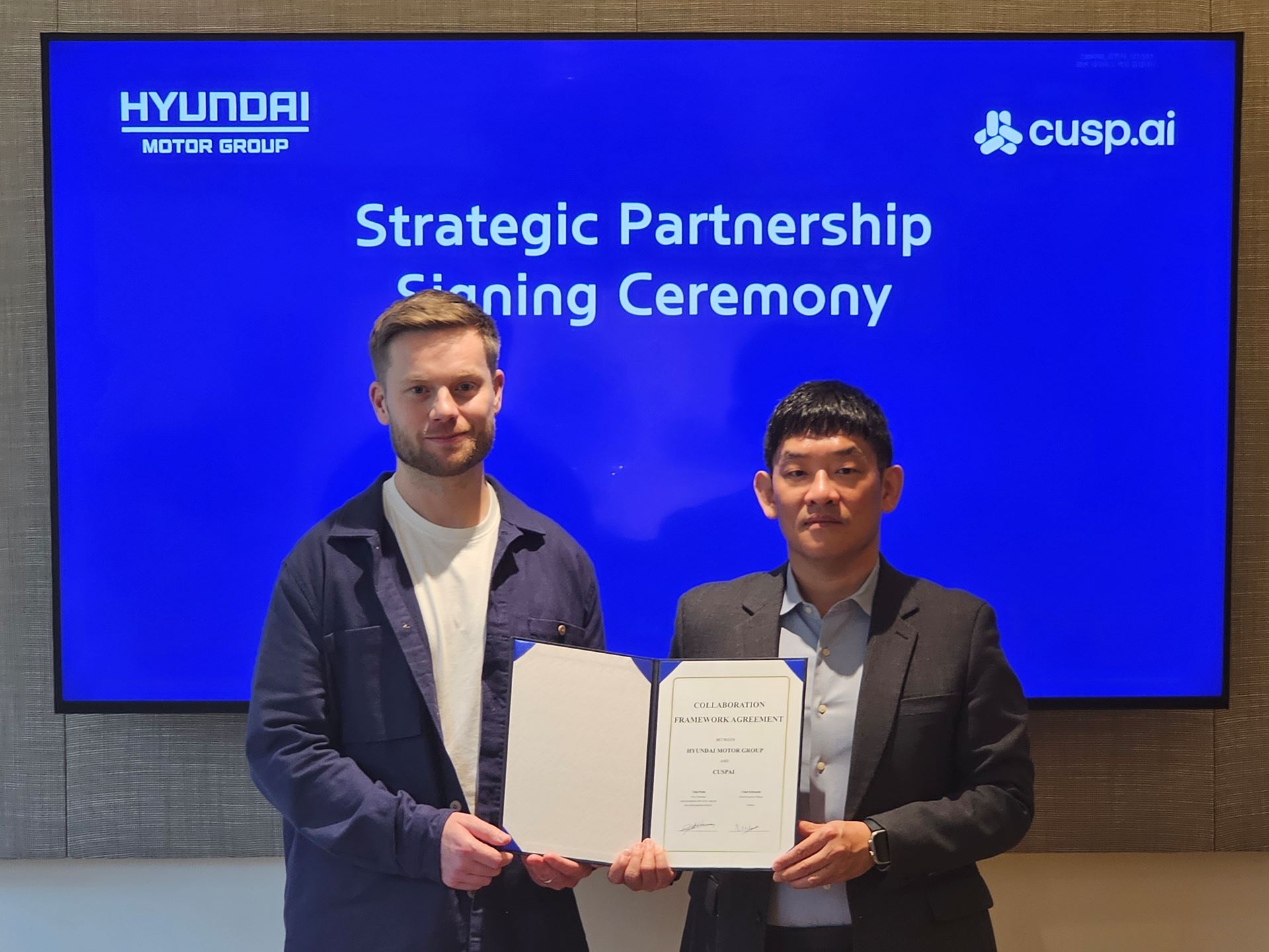 Hyundai Motor Group and CuspAI Partner to Accelerate Material Innovation Using AI