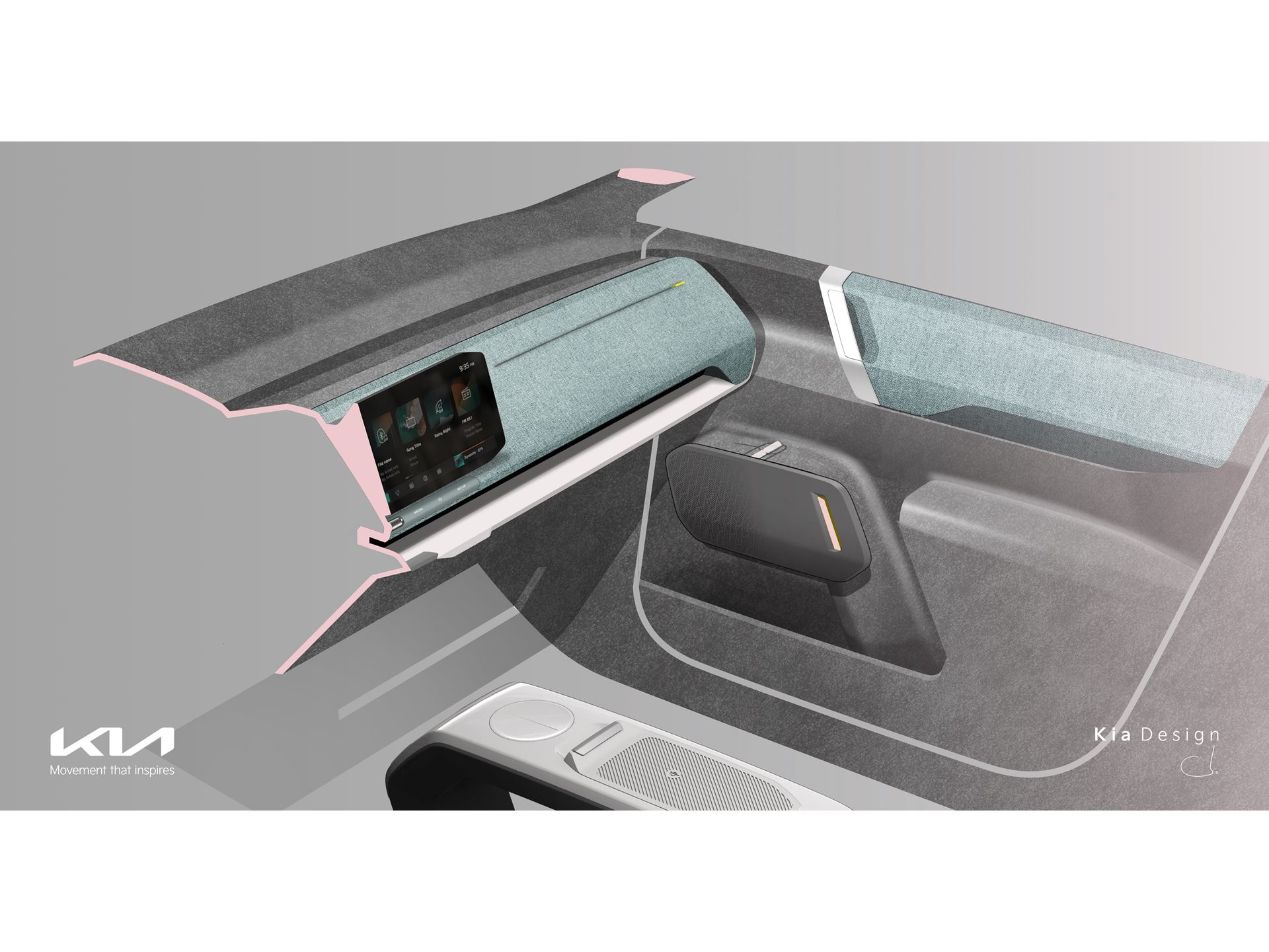 EV2 Design Sketch Interior