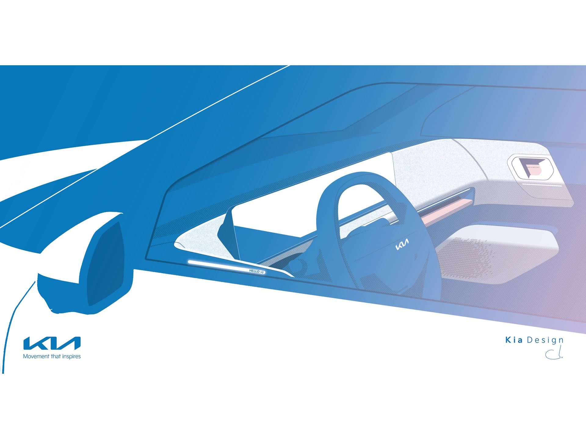 EV2 Design Sketch Interior