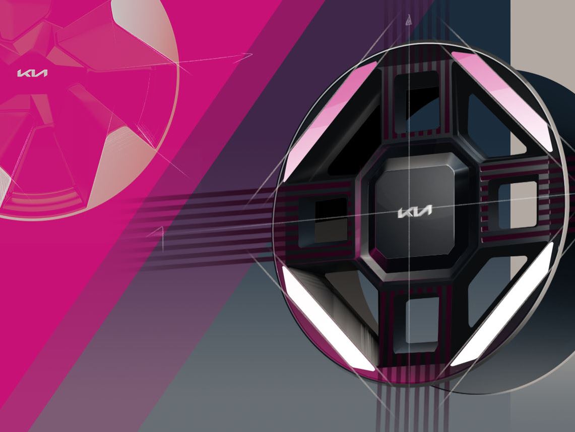 EV2 Design Sketch Wheel