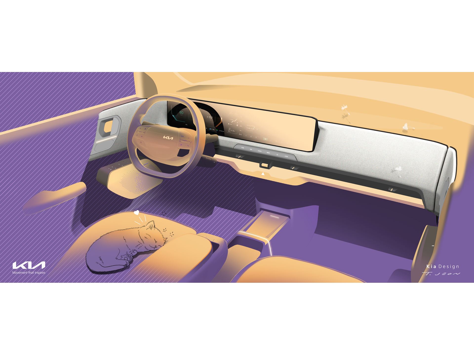 EV2 Design Sketch Interior