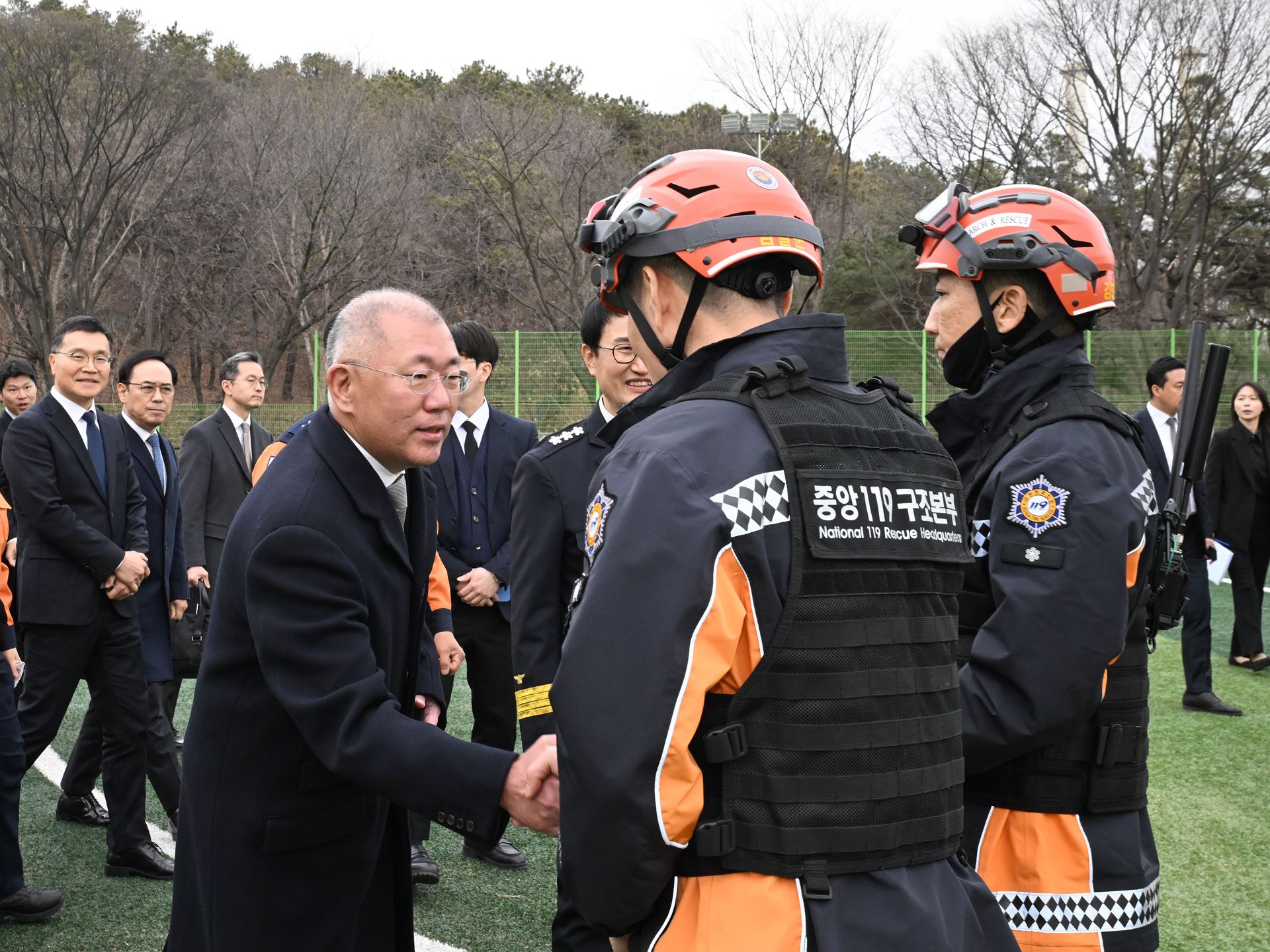 Hyundai Motor Group Donates Unmanned Firefighting Robots to Korea National Fire Agency for Safeguarding Firefighters