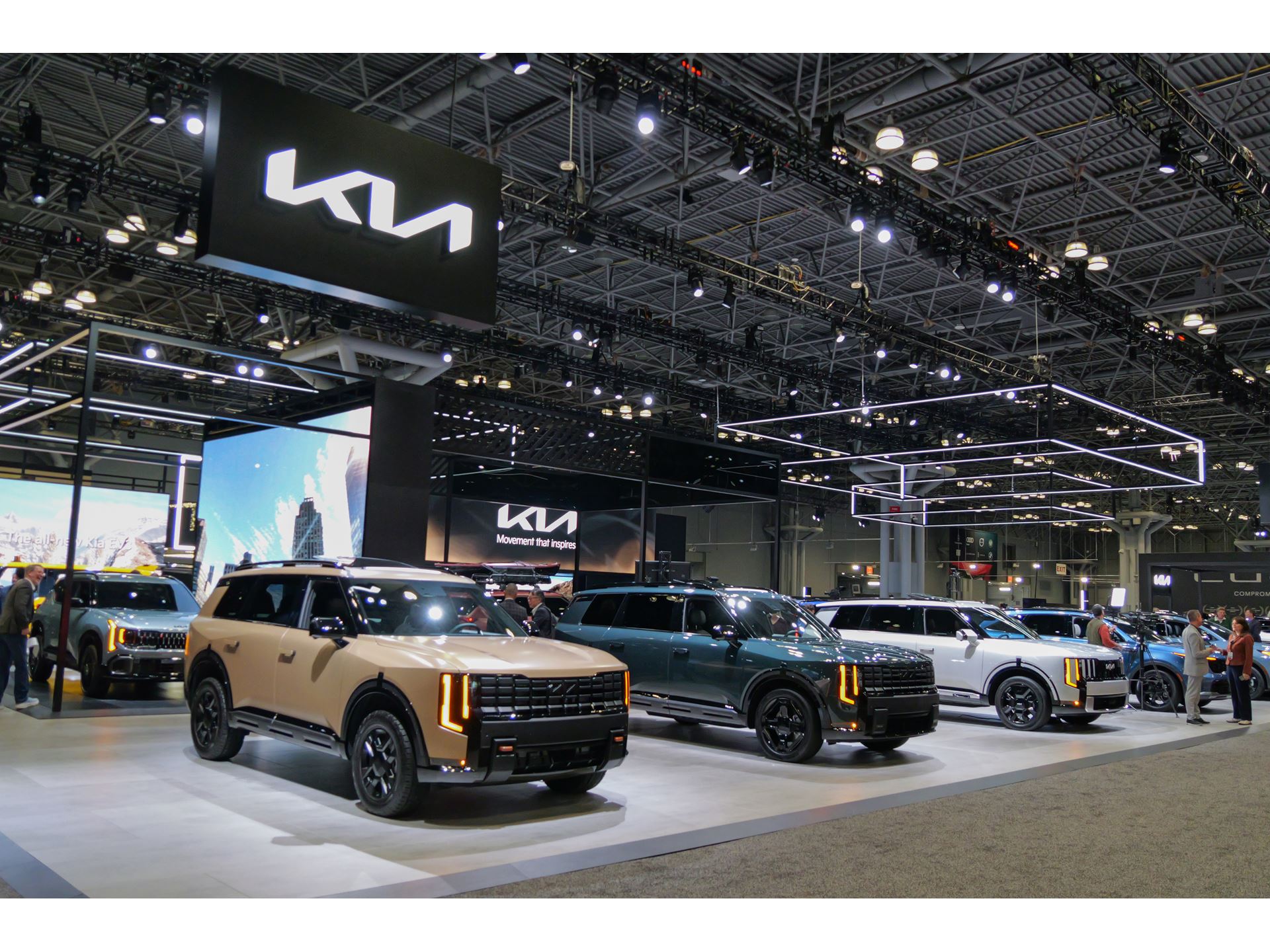 Photo 5 An overview of the Kia booth at the 2026 New York International Auto Show