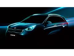 Kia Reveals First Images of All-New Niro Hybrid Utility Vehicle