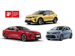 Three trophies for Kia at the 2018 iF design Awards