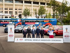 Kia gears up for 2018 FIFA World Cup Russia™ with vehicle handover, brings the tournament to more football fans