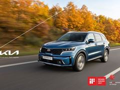 Kia Sorento triumphs in Red Dot and iF design award competitions