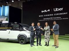 Kia Signs MoU to Offer Ride Hailing PBVs to Drivers on the Uber Platform