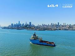 Kia and the Ocean Cleanup Celebrate Partnership Achievements and Map Out Future for Cleaning Great Pacific Garbage Patch