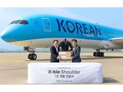 Hyundai Motor and Kia’s Robotics LAB Delivers First ‘X-ble Shoulder’ Wearable Robot to Korean Air
