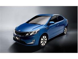 Kia Unveils K2 Sedan at Shanghai Motor Show