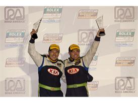 Kia Racing Captures Second Grand-Am Victory at Road America and Moves to the Top of the Team and Driver Standings