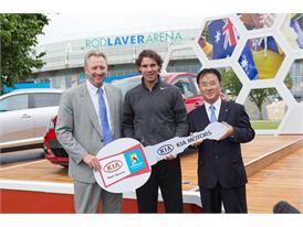 Kia Cars Keep Australian Open 2012 Moving