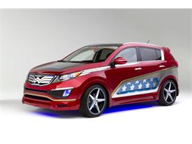 Wonder Woman-inspired Kia Sportage lassos New York