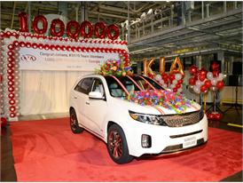 Kia Motors Manufacturing Georgia reaches one million U.S.-built vehicles milestone