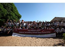 Kia launches new 'Green Light Project' in Mozambique, Africa Kia launches new 'Green Light Project' in Mozambique, Africa