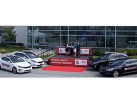 Kia Motors kicks off FIFA U-20 Women's World Cup Canada 2014 with national vehicle handover ceremony Kia Motors kicks off FIFA U-20 Women's World Cup Canada 2014 with national vehicle handover ceremony