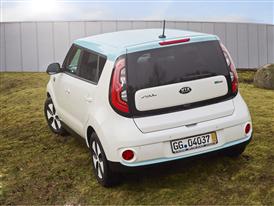 Kia Soul EV Side Back