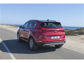 New Sportage Exterior Dynamic Rear 01 New Sportage Exterior Dynamic Rear 01