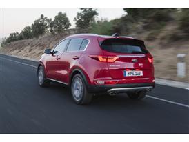 New Sportage Exterior Dynamic Rear 02 New Sportage Exterior Dynamic Rear 02