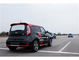 Kia Autonomous Driving Soul EV (2) Kia Autonomous Driving Soul EV (2)