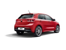 4th Generation Kia Rio - Rear(No Background)