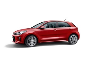 4th Generation Kia Rio - Side(No Background)