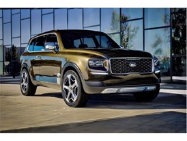 Kia Telluride Concept (front quarter)