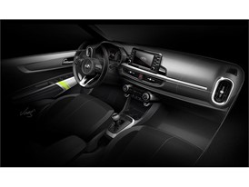 3rd generation Picanto interior rendering