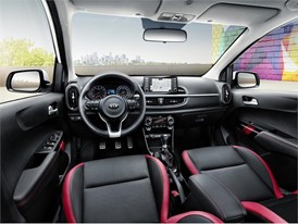 3rd generation Kia Picanto GT Line (interior)