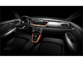 Kia Stonic Interior sketch