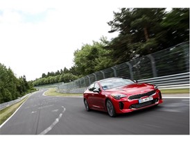 Kia Stinger at Nurburgring 2