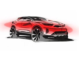 Kia Stonic Artistic Design Sketch