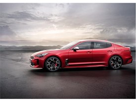 Kia Stinger red