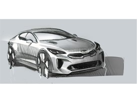Kia Stinger sketch