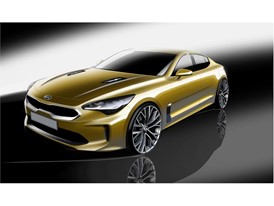 Kia Stinger sketch