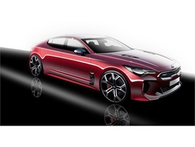 Kia Stinger sketch