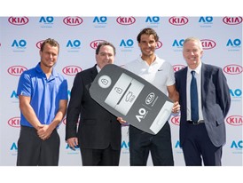 Australian Open - Kia VIK handove