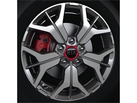 Kia Seltos - Alloy Wheel with red caliper