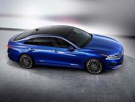 Kia reveals exterior images of all-new K5 fastback sedan for Korean market