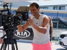 Kia and Rafael Nadal extend brand ambassador partnership in live-stream training session Kia and Rafael Nadal extend brand ambassador partnership in live-stream training session