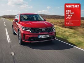 All-new Sorento wins ‘Large SUV of the year’ at 2021 What Car? Car Of The Year awards All-new Sorento wins ‘Large SUV of the year’ at 2021 What Car? Car Of The Year awards