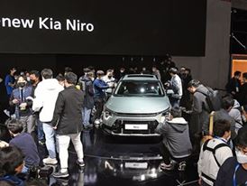 Kia Niro at the 2021 Seoul Mobility Show Kia Niro at the 2021 Seoul Mobility Show