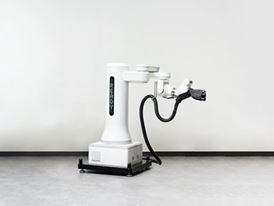Hyundai Motor Group Shows Newly Developed Automatic Charging Robot for Electric Vehicles Hyundai Motor Group Shows Newly Developed Automatic Charging Robot for Electric Vehicles