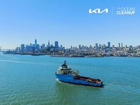Kia and the Ocean Cleanup Celebrate Partnership Achievements and Map Out Future for Cleaning Great Pacific Garbage Patch Kia and the Ocean Cleanup Celebrate Partnership Achievements and Map Out Future for Cleaning Great Pacific Garbage Patch