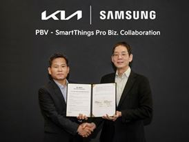Kia and Samsung Partner to Integrate SmartThings Pro into Kia PBVs Kia and Samsung Partner to Integrate SmartThings Pro into Kia PBVs